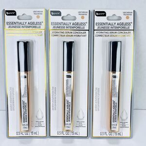 Lot of 3 B-Pure ESSENTIALLY AGELESS Hydrating Serum Concealer Light-Medium NEW